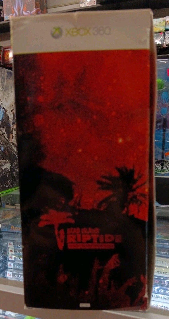 Dead Island Riptide Collectors Ed. Xbox 360. Game Factory Sealed, Box Open.