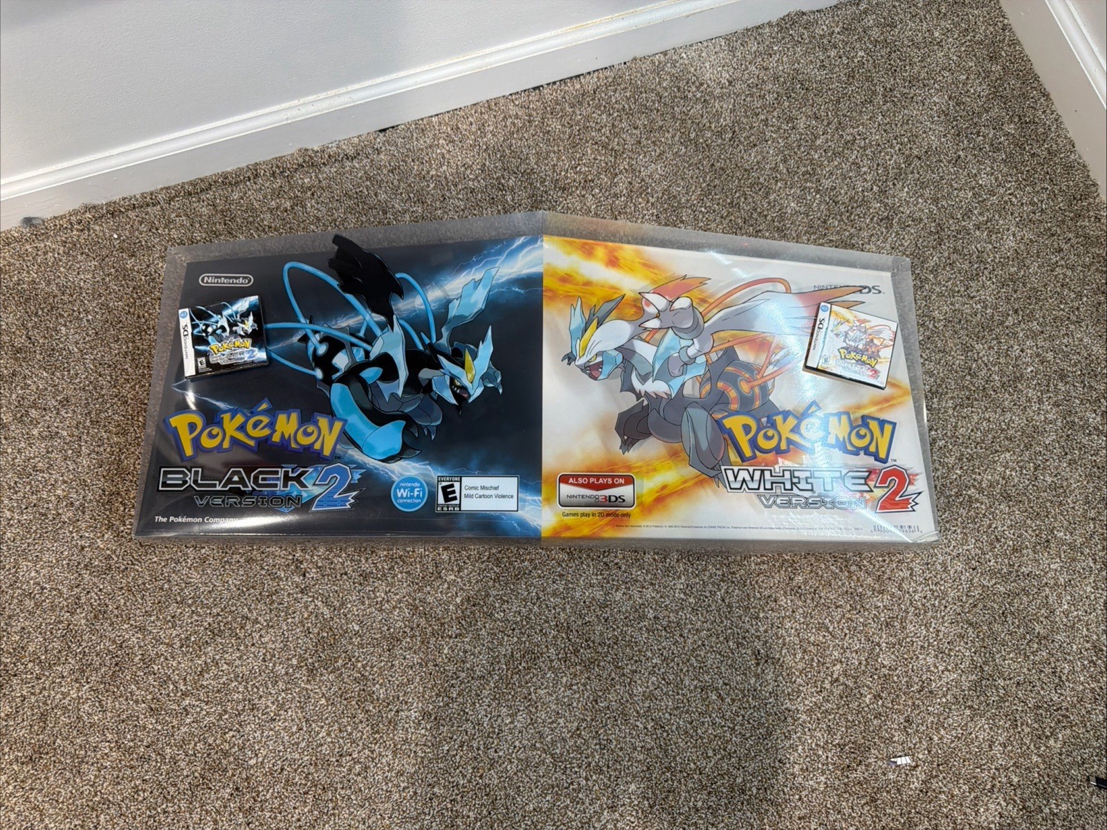 RARE Pokémon Black & White Version 2 Display