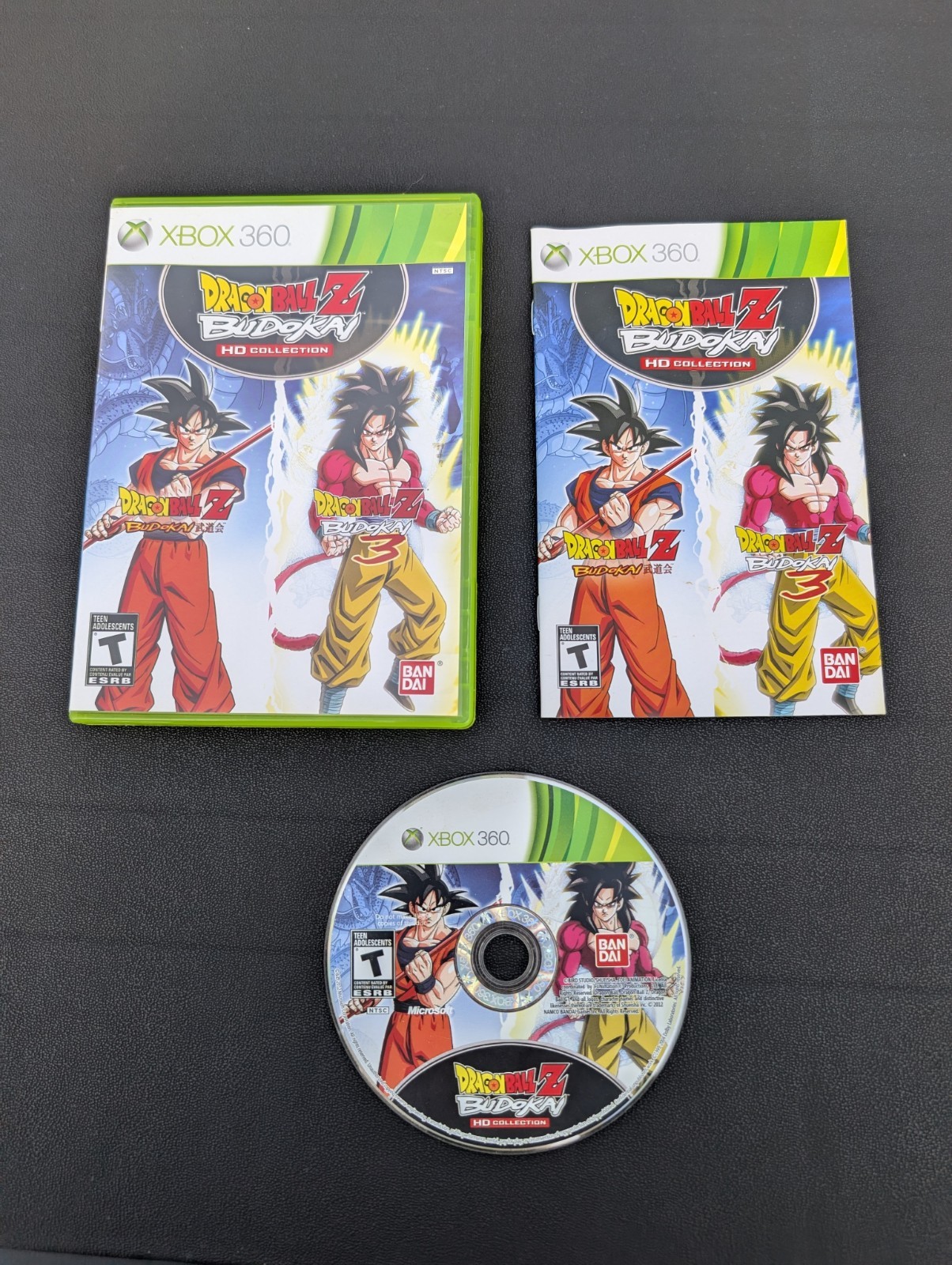 Dragon Ball Z: Budokai HD Collection – Microsoft Xbox 360 (CIB) Complete Manuel