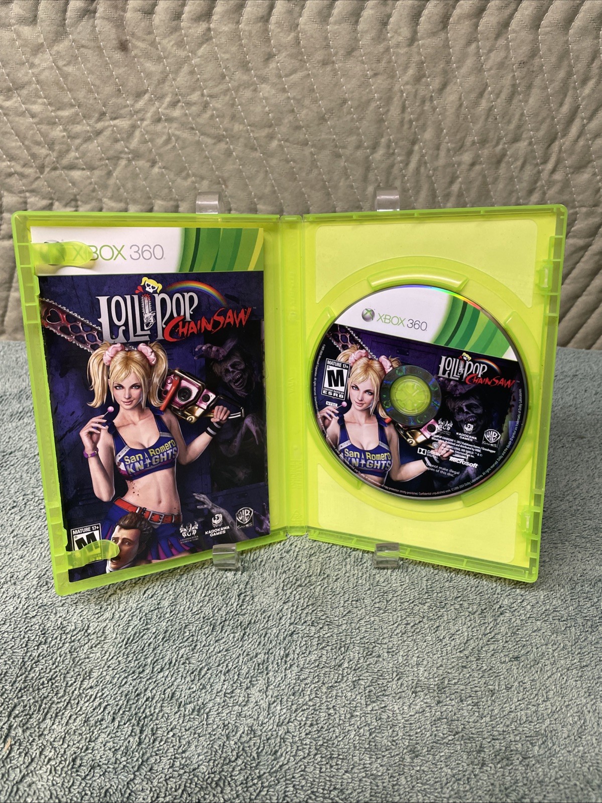 Lollipop Chainsaw Xbox 360 (NTSC) Version CIB US Seller Nice!!