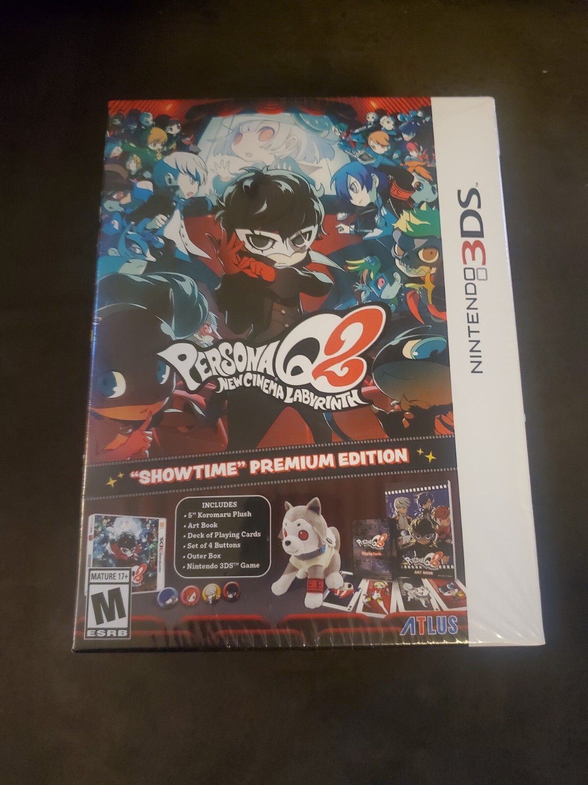Persona Q2: New Cinema Labyrinth — Premium Edition (Nintendo 3DS, ) NEW SEALED