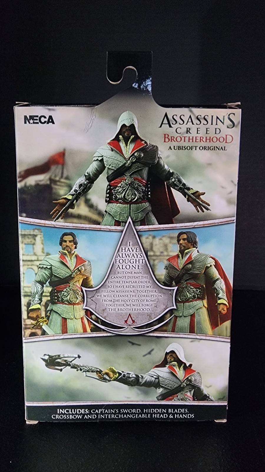 NECA Assassin’s Creed Brotherhood Ezio Auditore Action Figure Boxed