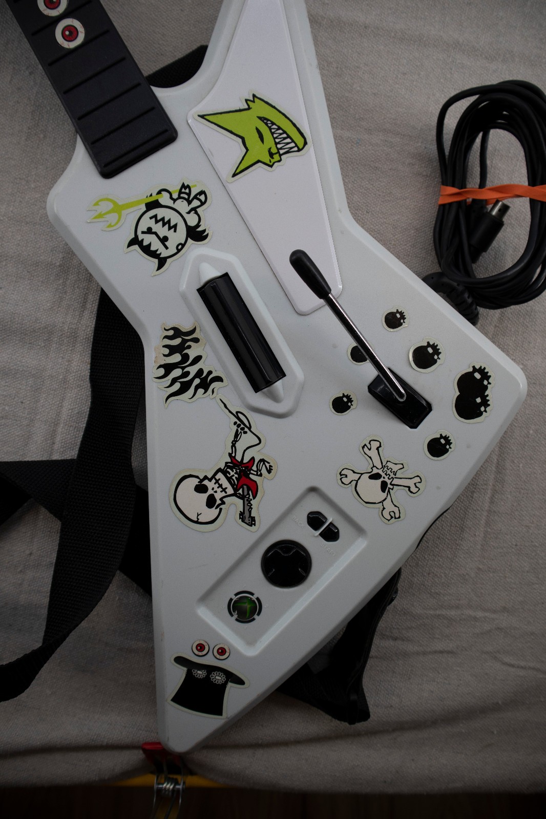Guitar Hero Xbox 360 X-Plorer Xplorer Wired Controller 95055 RedOctane TESTED