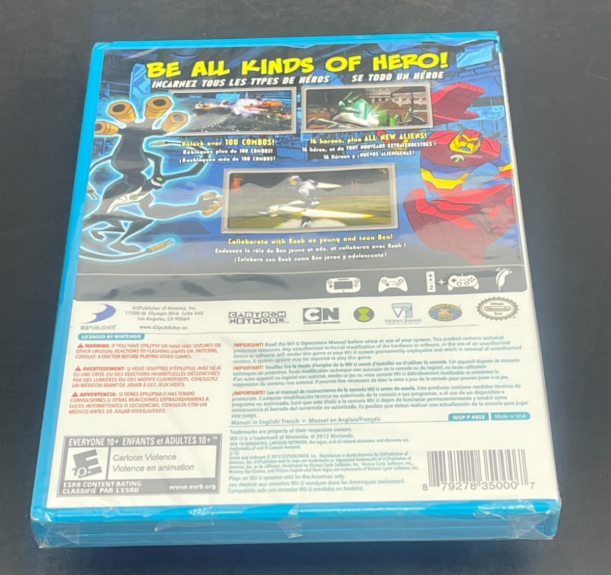 Ben 10: Omniverse (Nintendo Wii U, 2012) Brand New