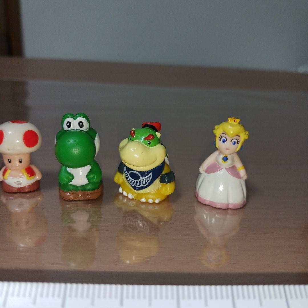 Super Mario Sunshine Bath Bomb Figure Complete Set of 6 Vintage Collectible