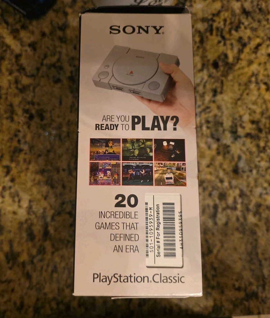 Sony PlayStation Classic Gray Console (3003868)