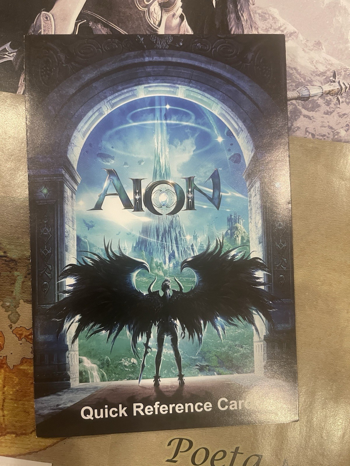 Aion Limited Collector Edition PC BIG BOX Complete w/ Figurine + Day One Receipt