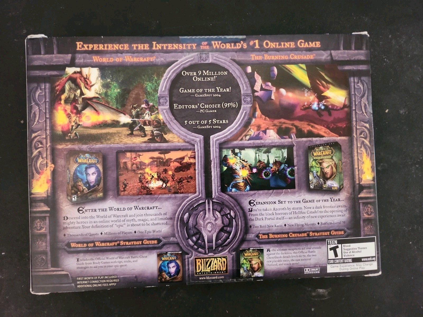 World of Warcraft: Battle Chest (Windows/Mac) Blizzard – Brand New SEALED