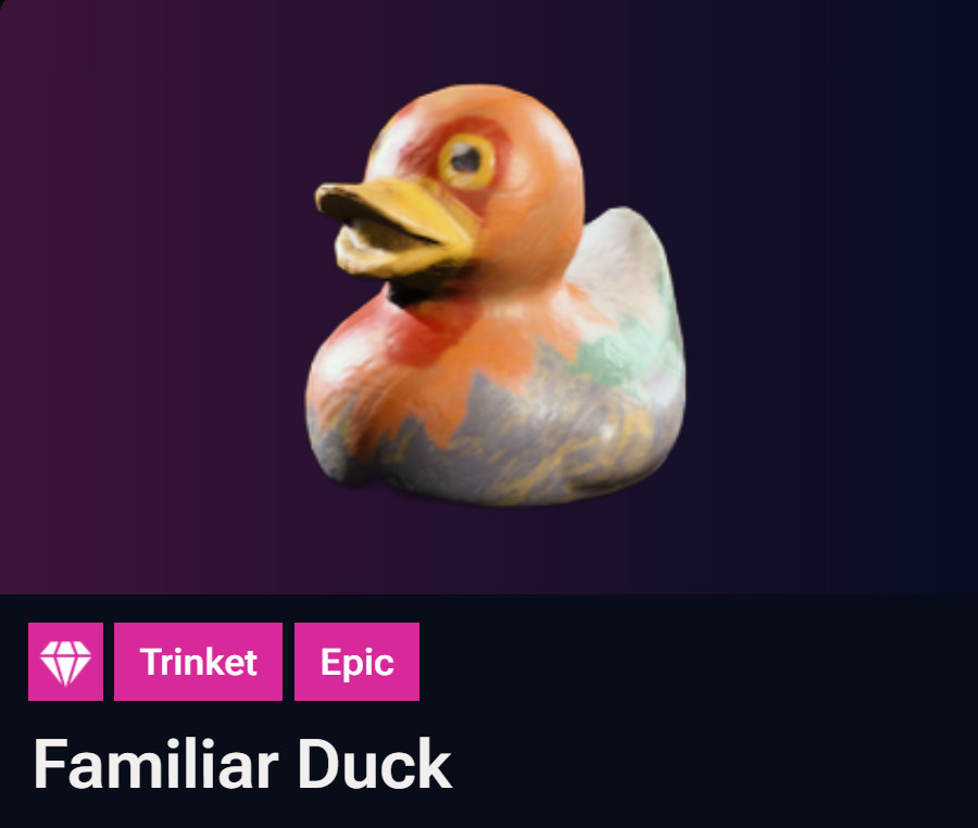 Arc Raiders Familiar Ducks 1 Million Coins (143 ducks) 10x Stacks -Expedition