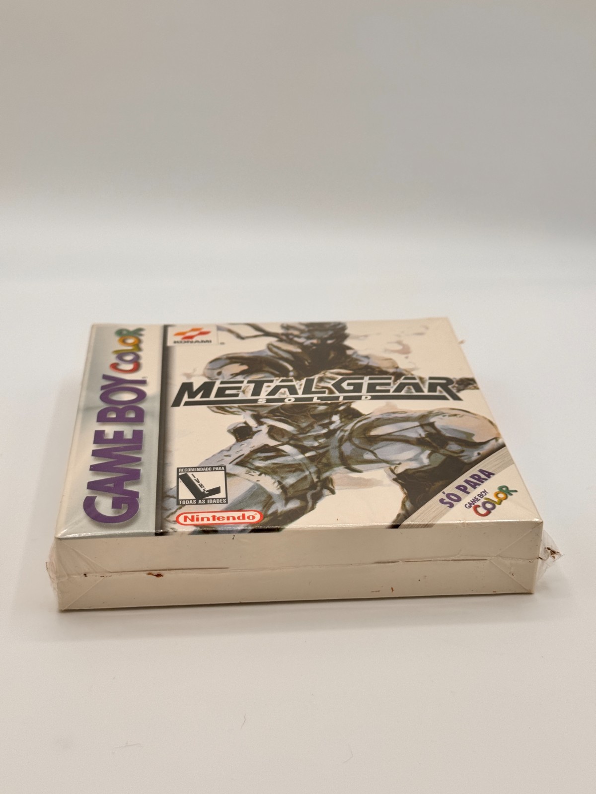Metal Gear Solid Game Boy Color Gradiente Playtronic Brazil Version Brand New