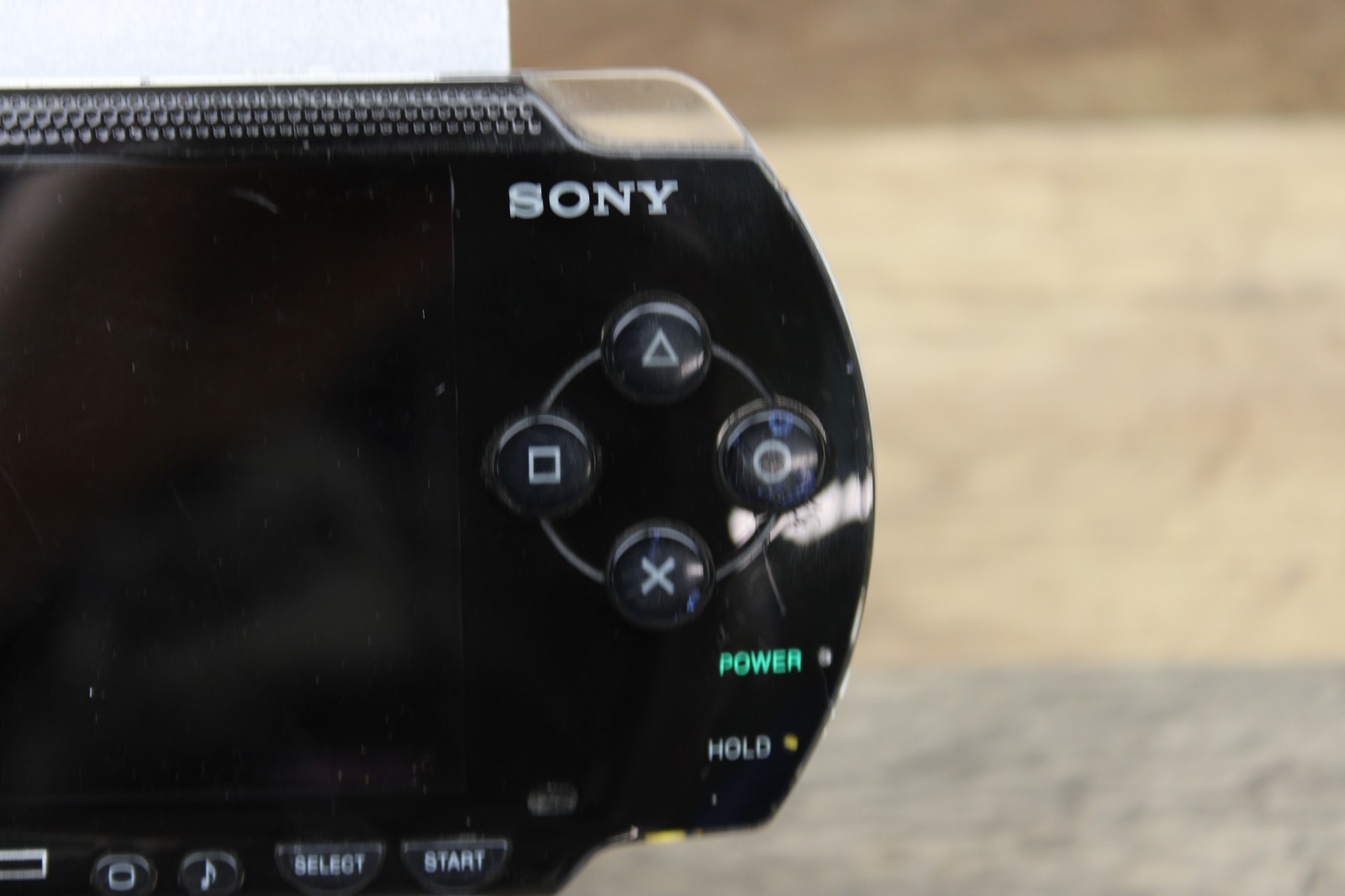 Sony PSP-1001 PlayStation Portable Console Black -As Is No Battery Or Charger