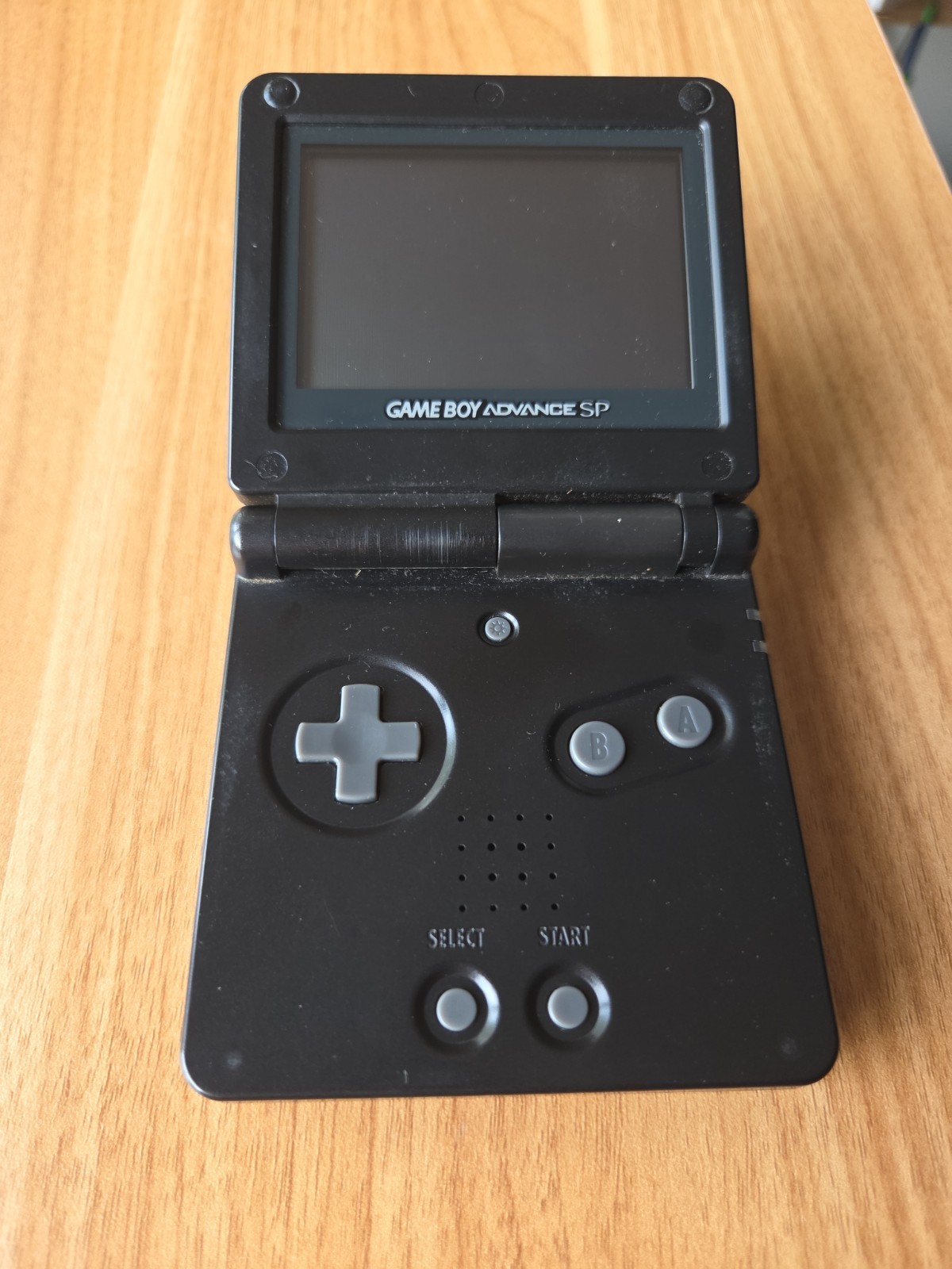 Nintendo Gameboy Advance SP Handheld System Console Onyx Black (AGS-001) Tested