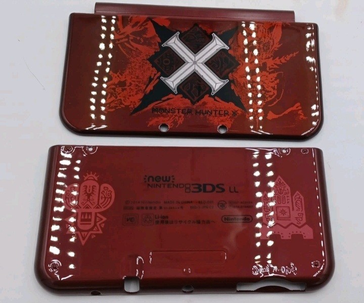 New Nintendo 3ds Xl LL Replacement Shells Make your Combination+ Rubbers +Label