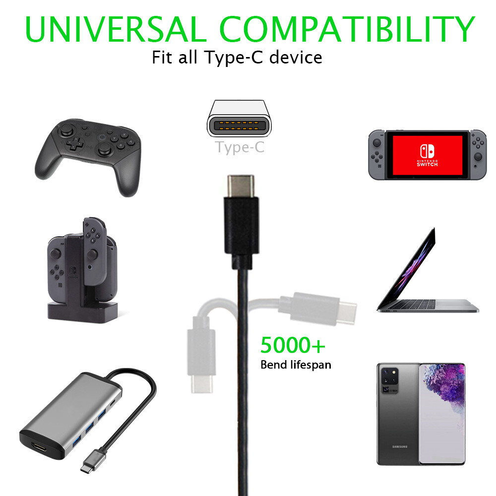 For Nintendo Switch AC Power Supply Adapter Home Wall Travel Charger Cable 1.0A