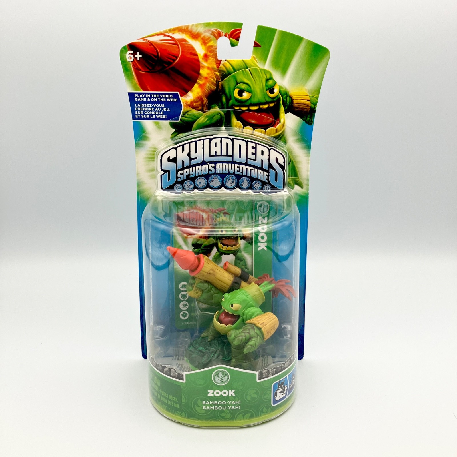 Skylanders Spyros Adventure Zook Figure Character NIB Activision Partial Seal