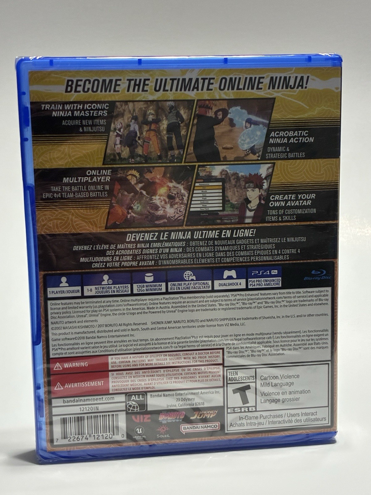 Naruto to Boruto: Shinobi Striker – PS4 – Brand New Sealed