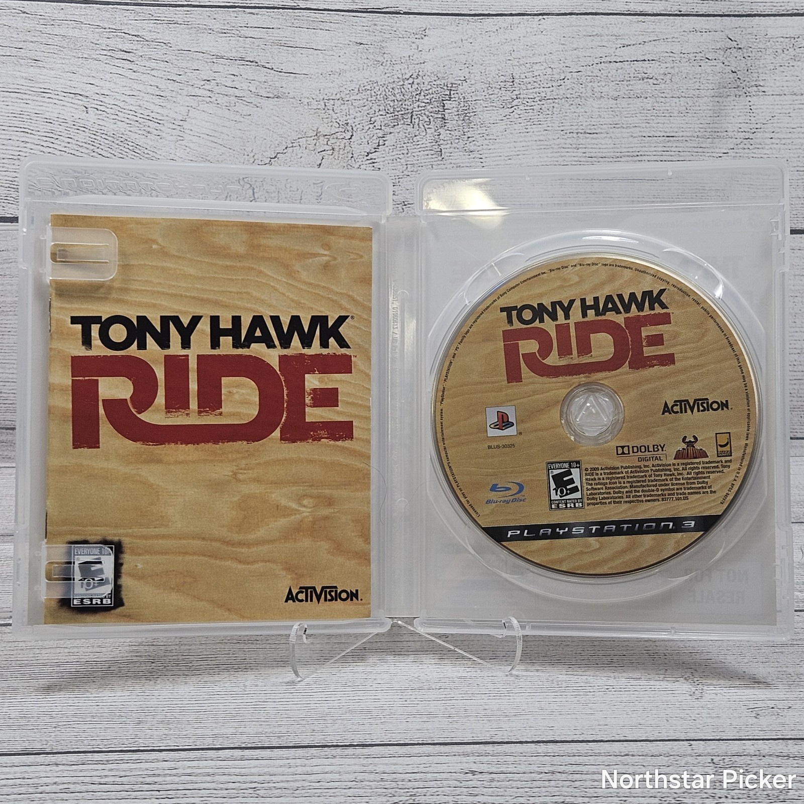 Tony Hawk: Ride [Not for Resale] (PS3, 2009) w/ Manual No Dongle | CIB | Tested