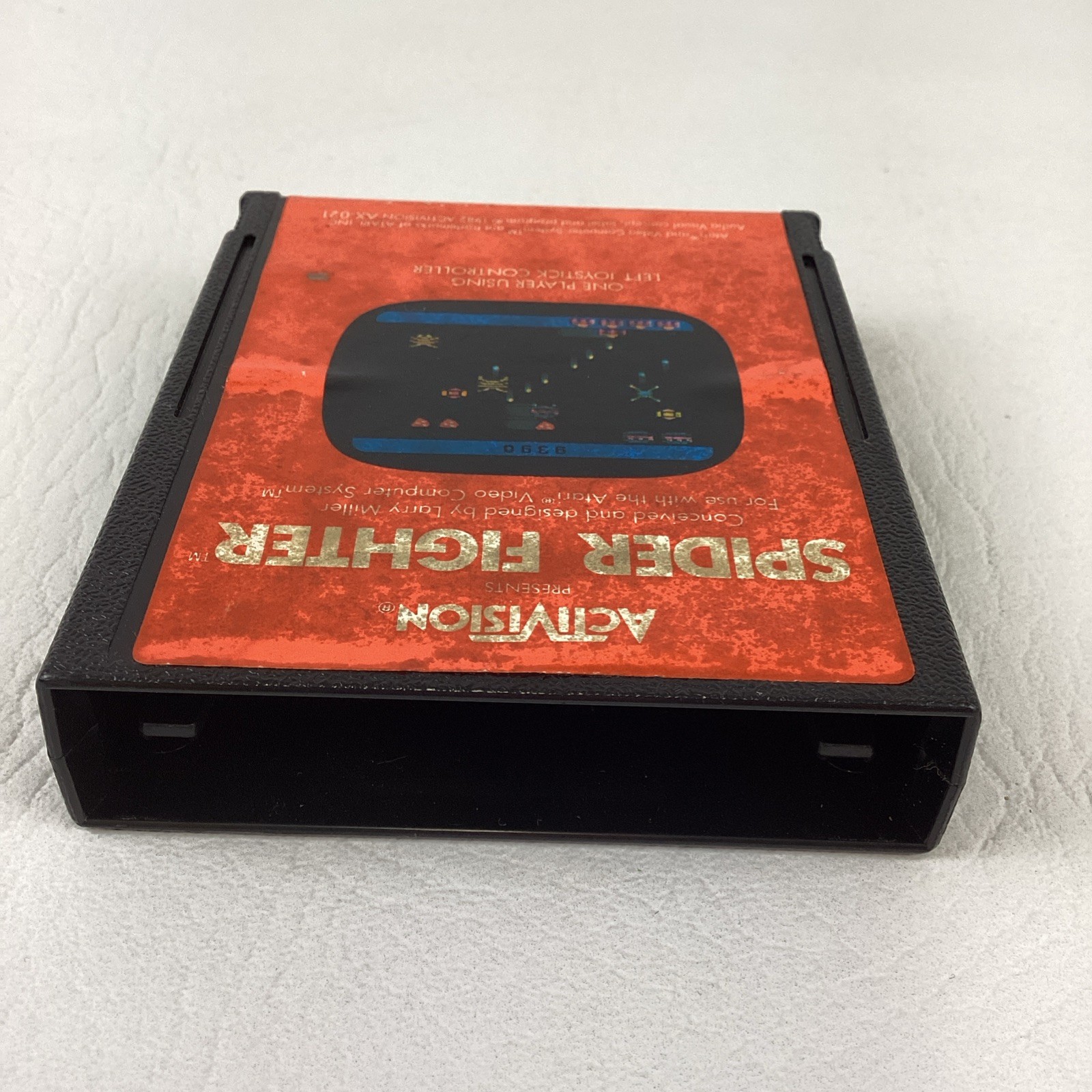 Atari 2600 Activision Spider Fighter Video Game Cartridge Vintage 1982 TESTED