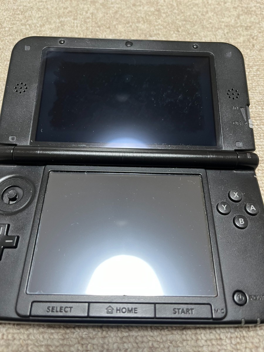 3DS LL XL silver black Japan Nintendo Console Japanese B37
