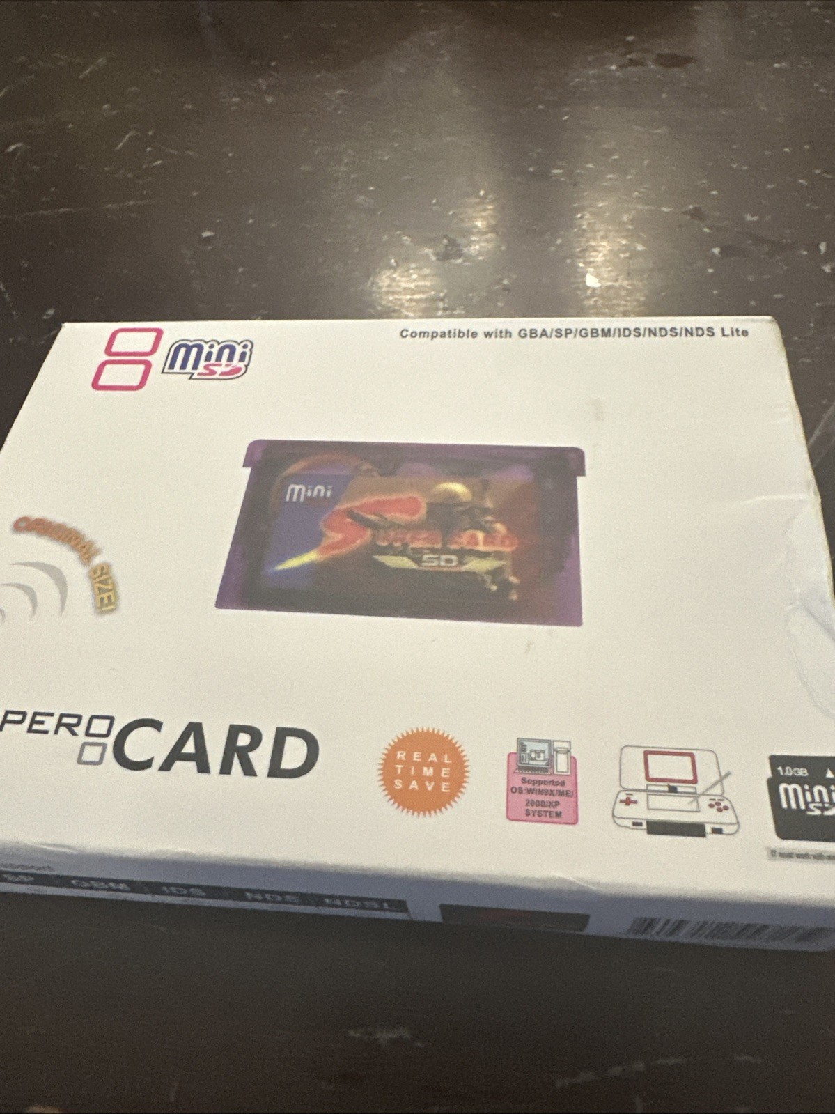 Super SuperCard Mini SD Flash Cart Kit for Game Boy Advance w/ USB 2.0 Reader