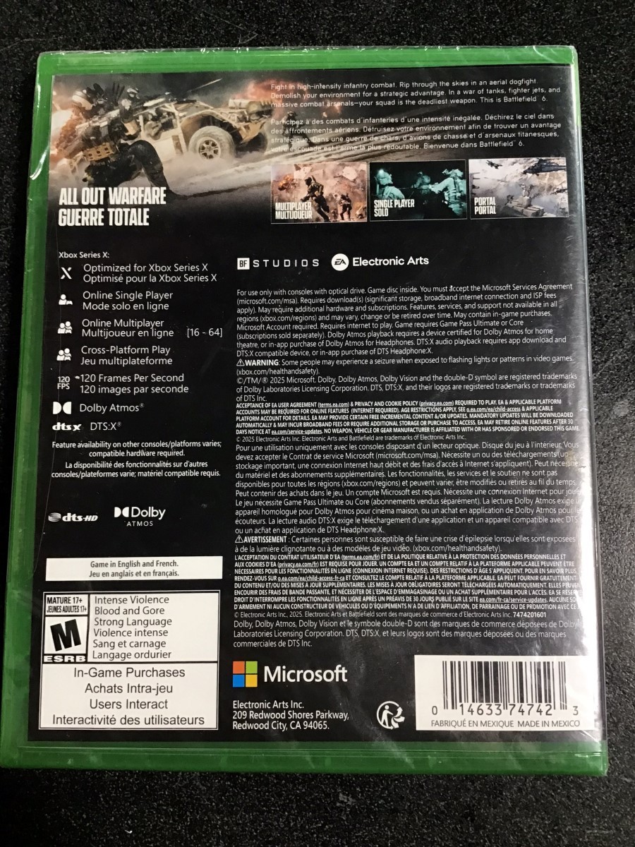 MICROSOFT BATTLEFIELD 6 (ALS029702)