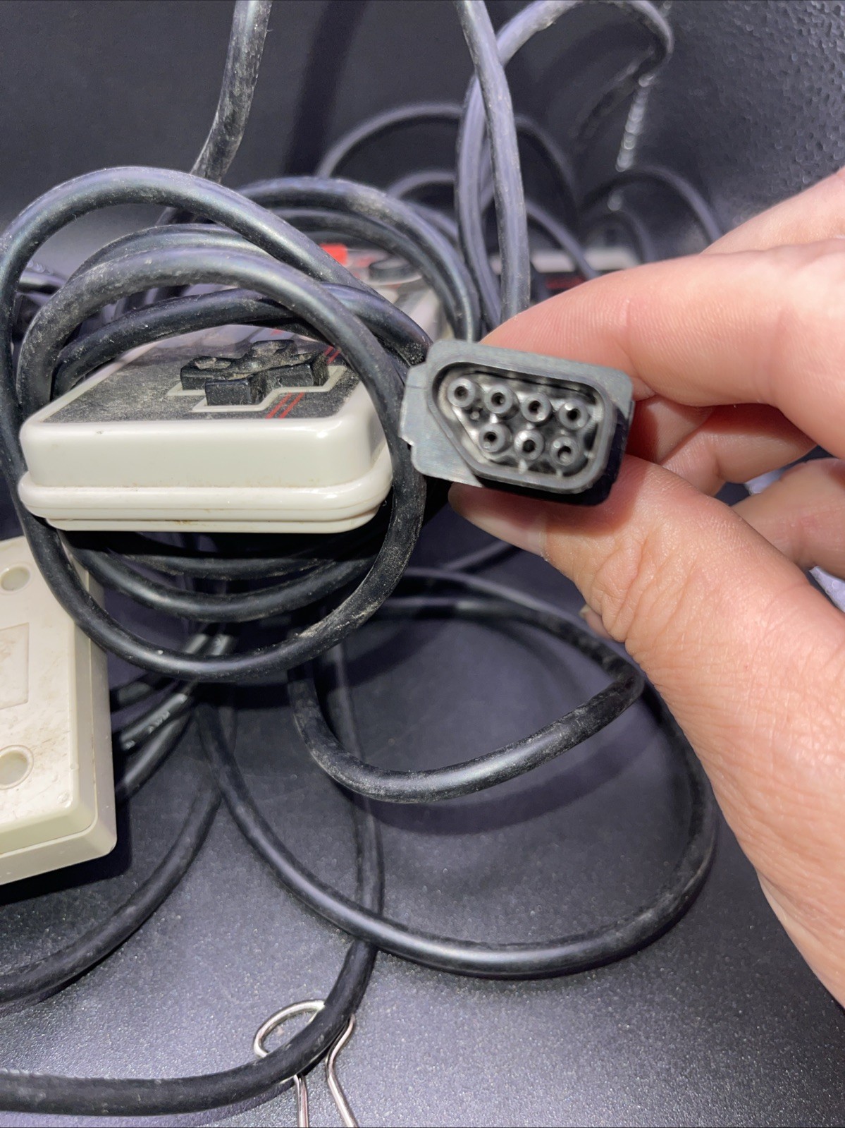 OEM Original NES Hookup Kit AC Adapter Power Cord RF Cable 4 Controllers Nintend