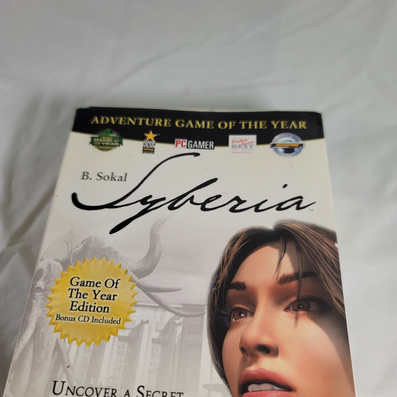 B. Sokal Syberia CD-ROM The Adventure Company Microids PC Game New Sealed