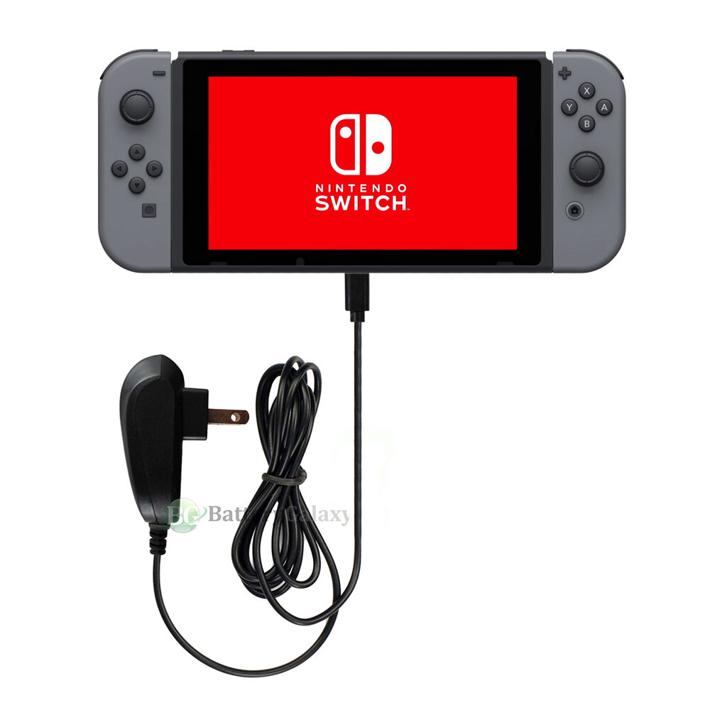 For Nintendo Switch AC Power Supply Adapter Home Wall Travel Charger Cable 1.0A