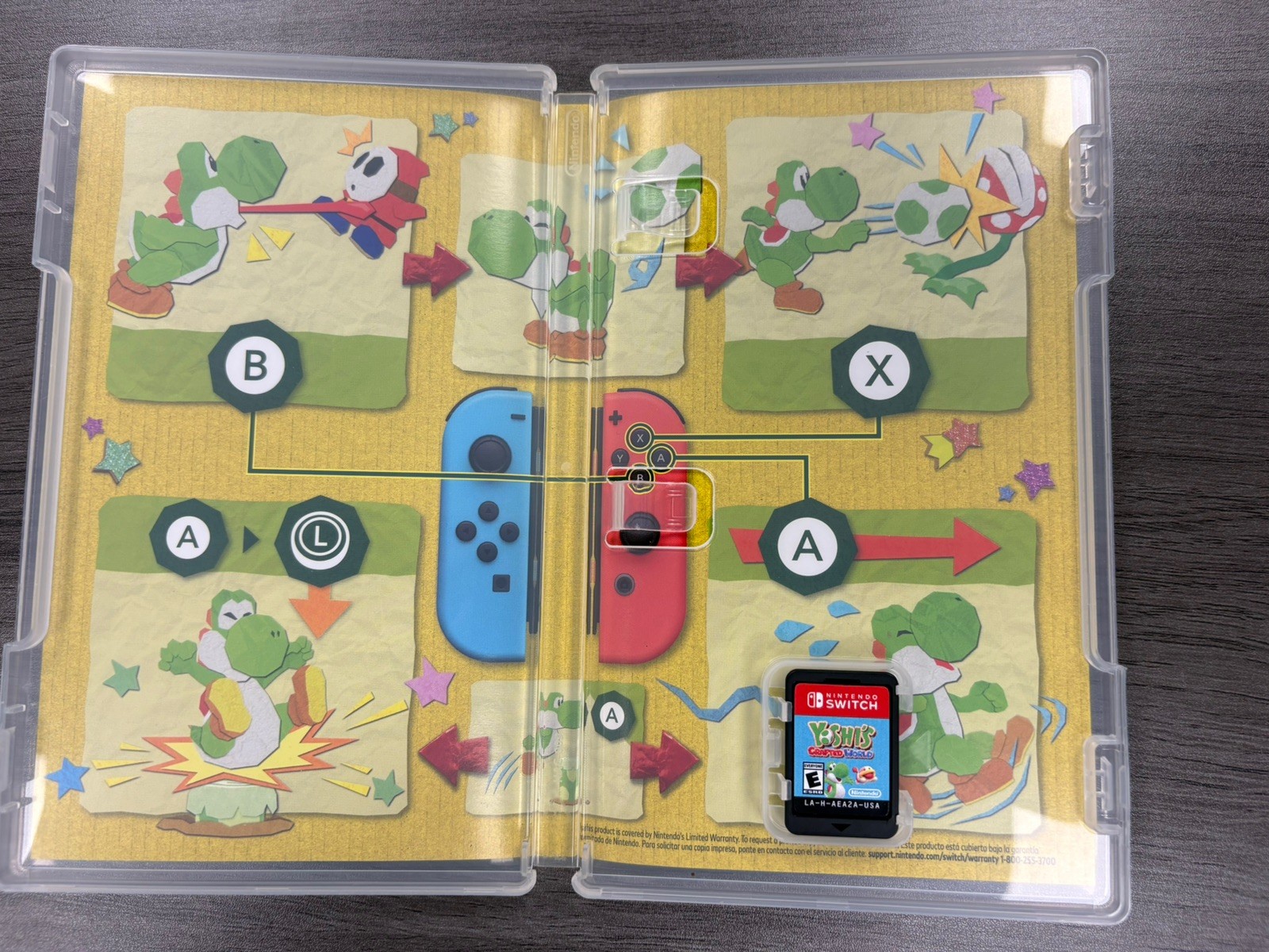 Yoshi’s Crafted World [Physical] – Nintendo Switch 🎁Kids Gift