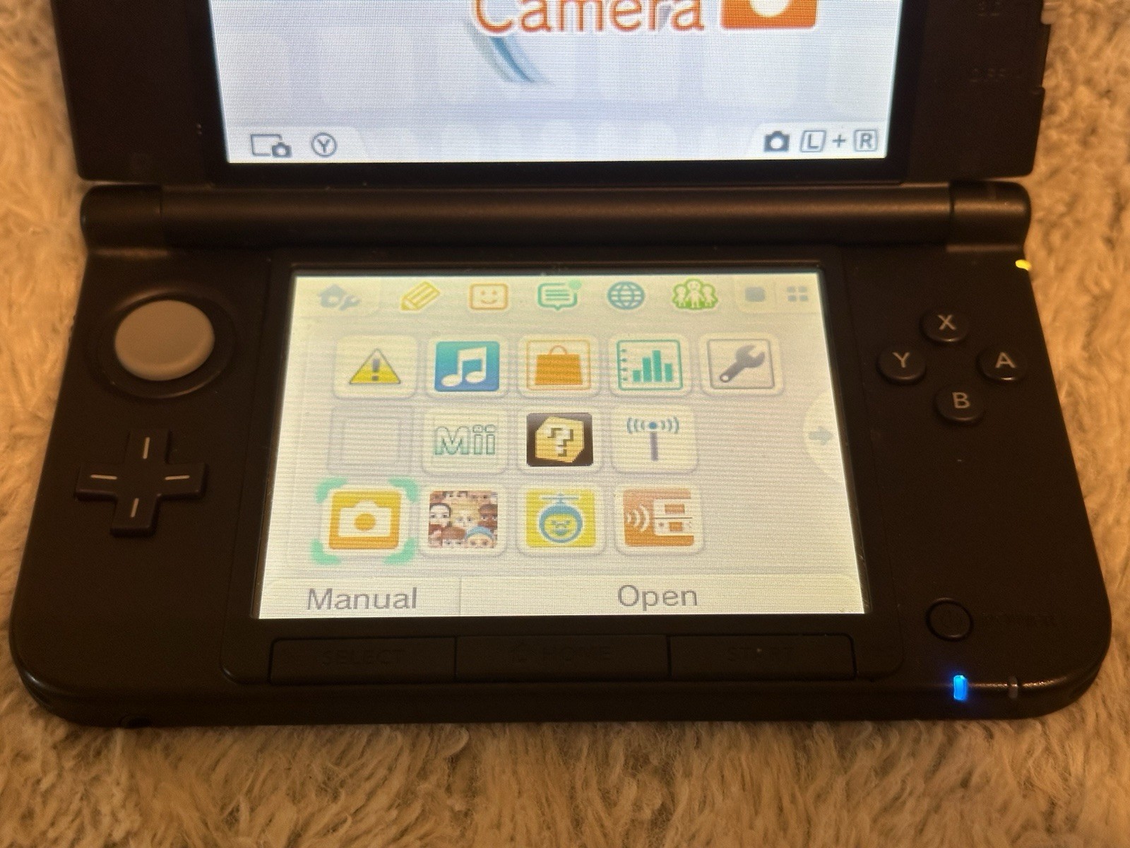 Nintendo 3DS XL Handheld System Blue/Black 4GB NTSC-U/C Wi-Fi SPR-001