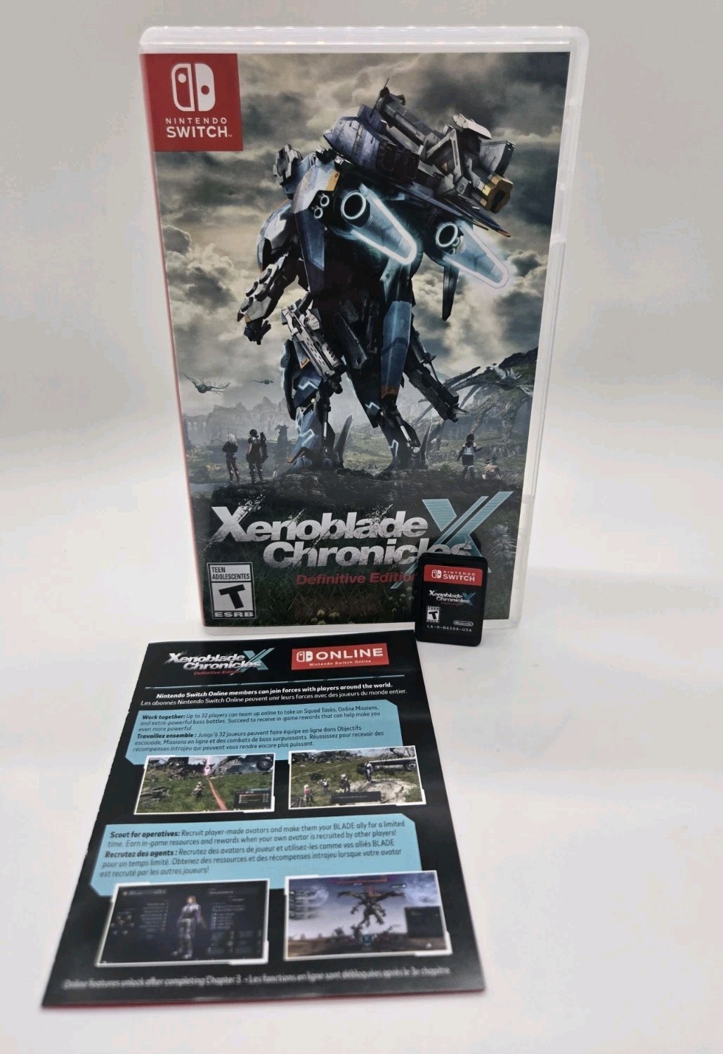 Xenoblade Chronicles X: Definitive Edition (Nintendo Switch, 2025) Complete CIB
