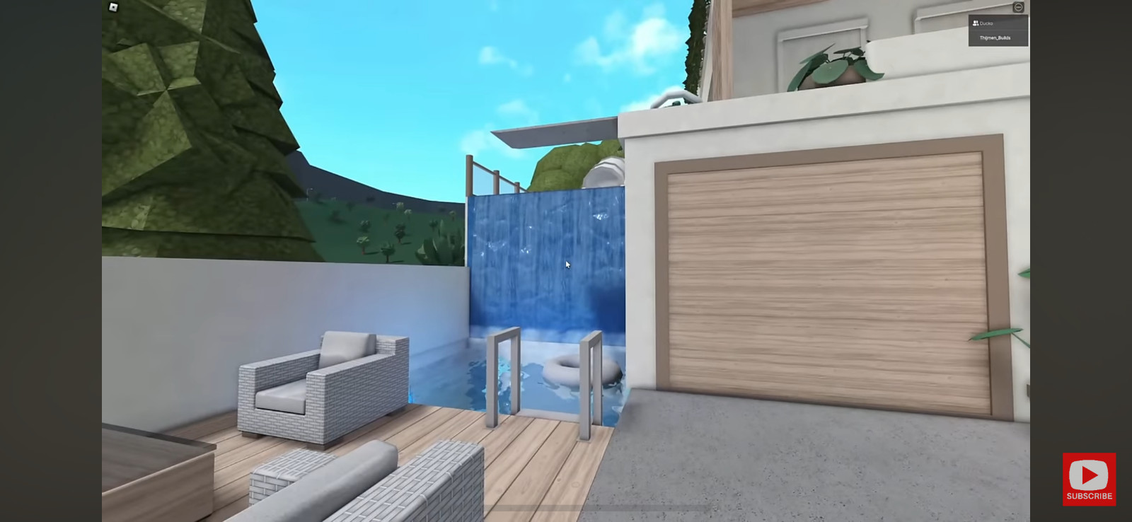 TROPICAL SUMMER MANSION BLOXBURG.CHECK DESCRIP.FAST BUILDER FOR CHEAP PRICE