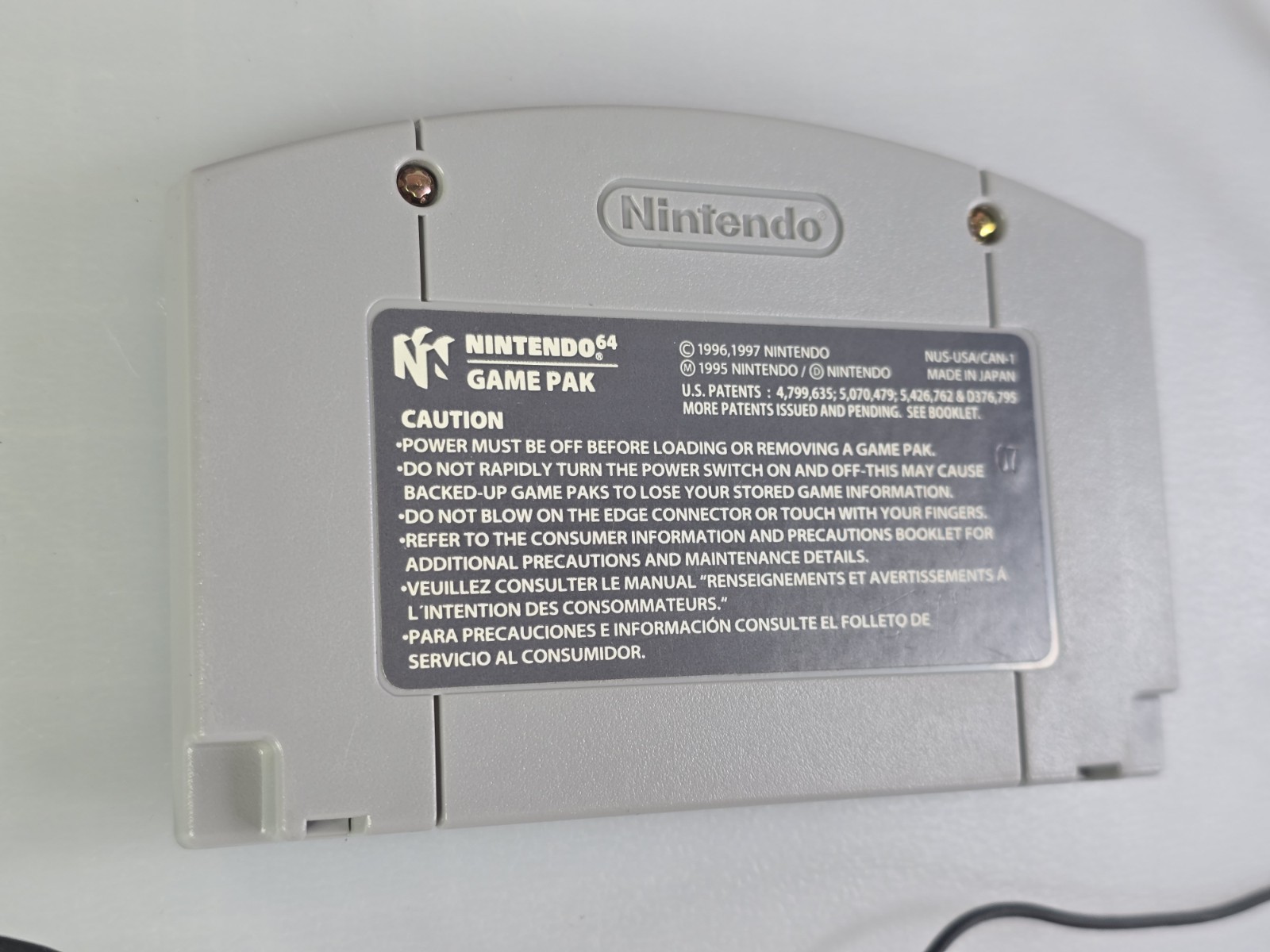 OEM Hey You Pikachu Nintendo 64 N64 Game Cartridge VRU Microphone Bundle LOOK !!