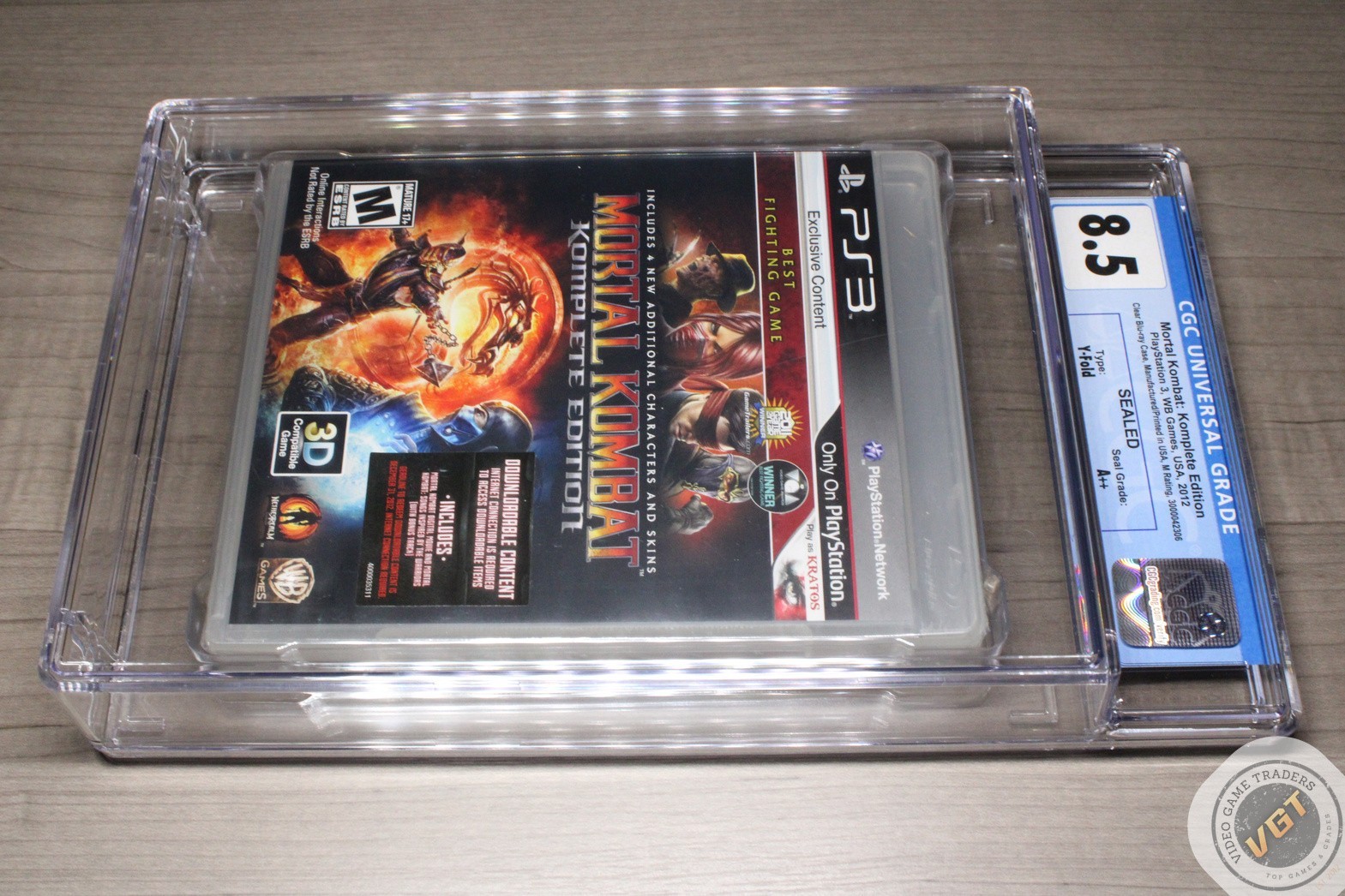 CGC 8.5 A++ – Mortal Kombat: Komplete Edition PlayStation 3, PS3 2012 NEW!