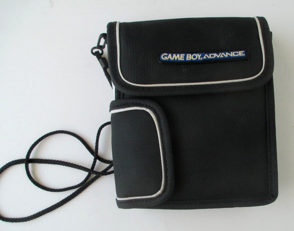 Nintendo Game Boy Advance Carrying Case Black and White, 4 Pockets, Vintage