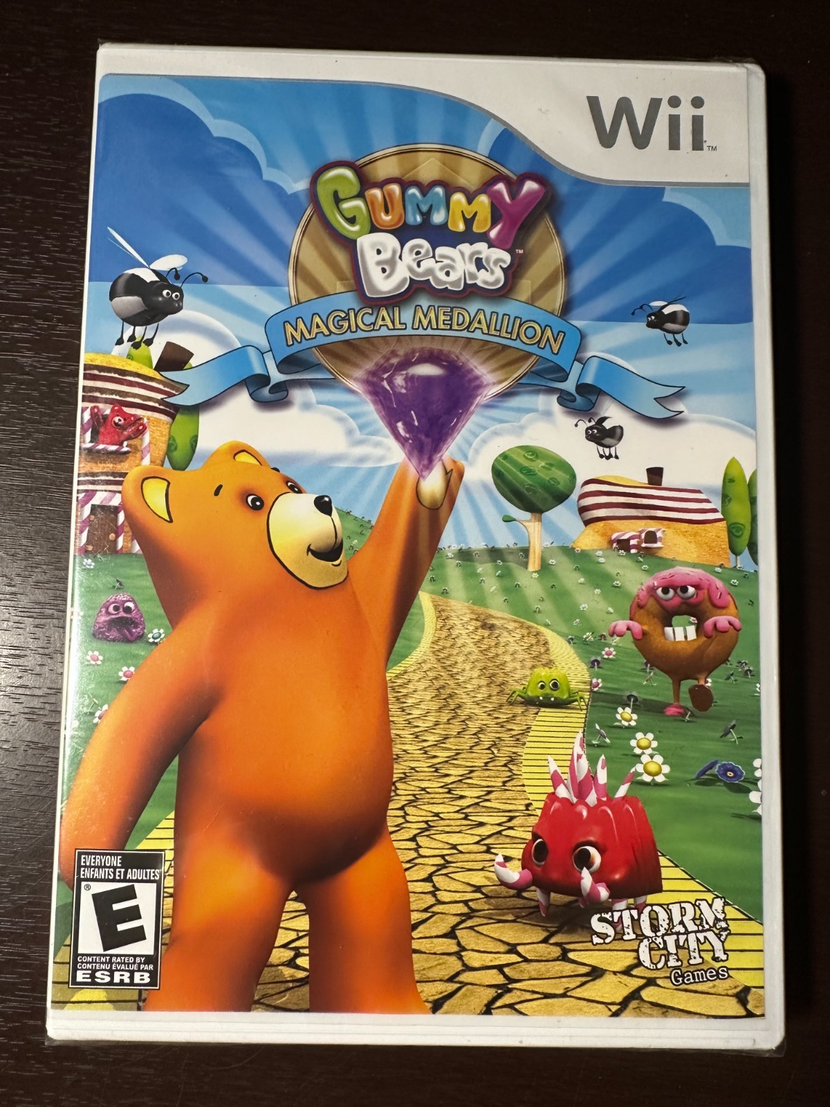 Gummy Bears Magical Medallion Nintendo Wii 2011 Brand New Sealed Video Game FS