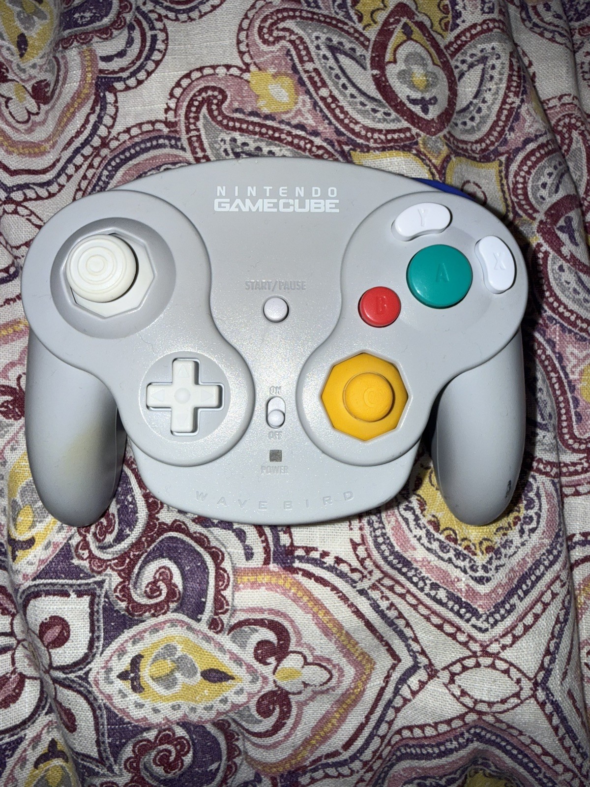 Wavebird Wireless Controller only Tested Nintendo GameCube cosmetic damage