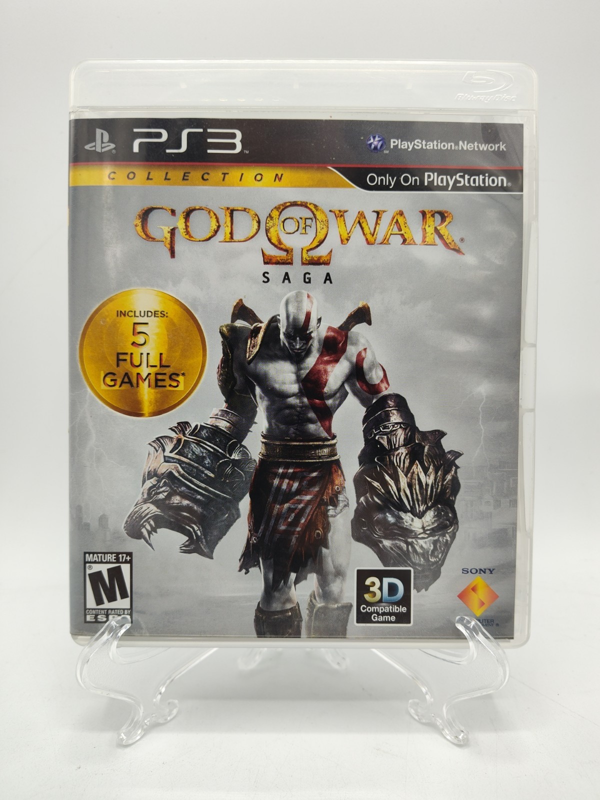 God of War Saga Collection (PS3, 2012) *CIB* Discs are MINT* Tested! FREE SHIP!