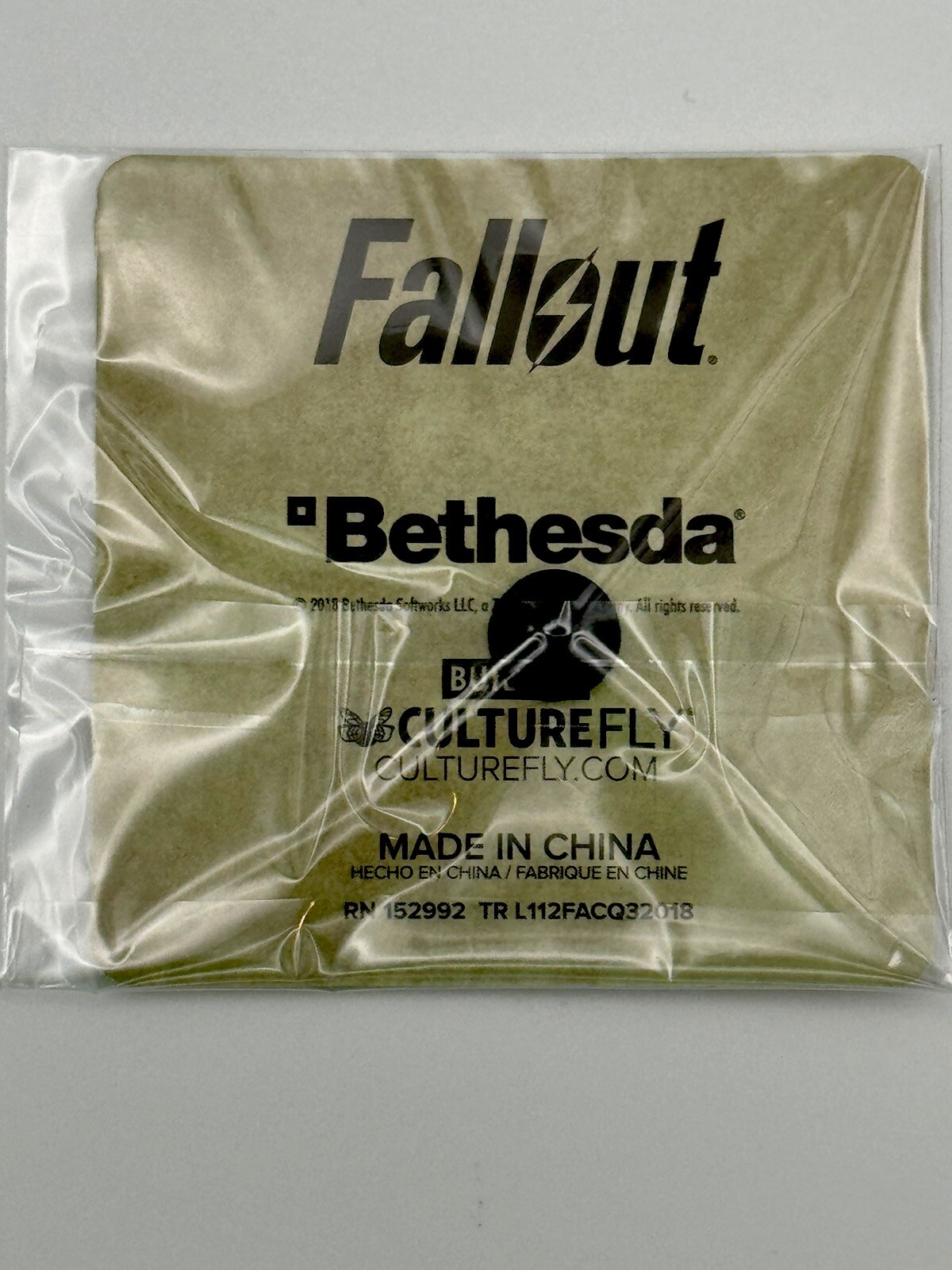 Fallout Plasma Pistol Bethesda Enamel Pin Culturefly New In Package