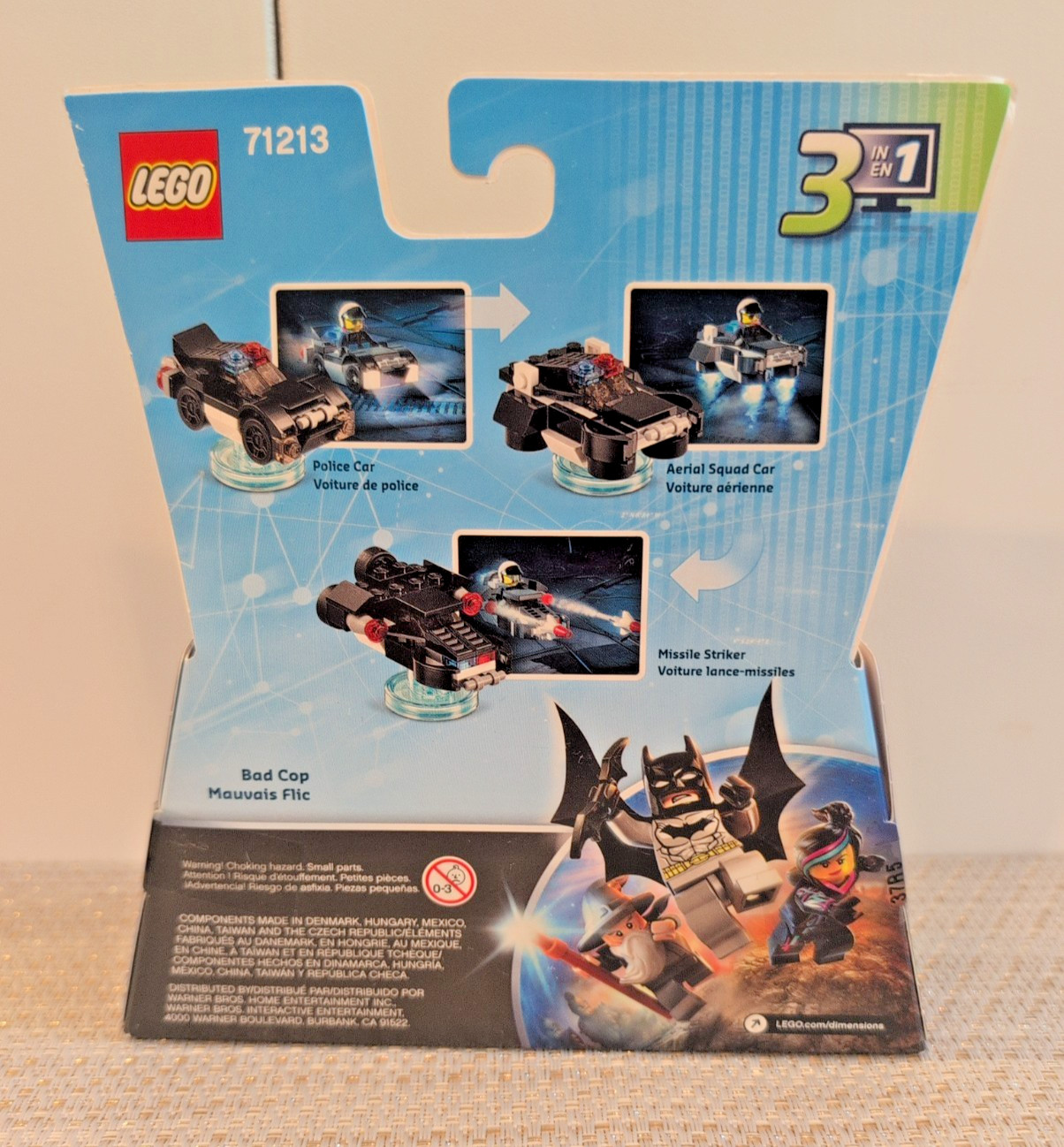 LEGO Dimensions LEGO Movie Fun Pack 71213 Bad Cop 2015 NEW Sealed Loot Crate !!