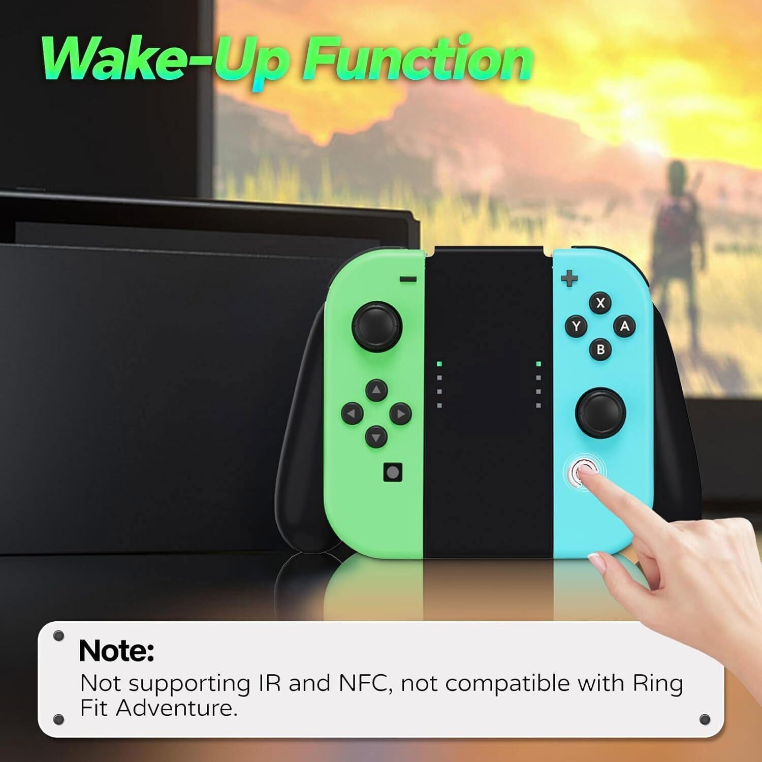For Nintendo Switch Joy-con-Controller Left w/ Right Wireless Gamepad 1-Pair