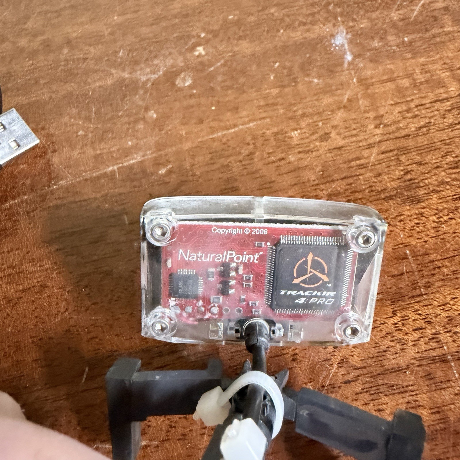 Natural Point TrackIR 4 Pro with Track clip Pro With Bracket Tested And Working