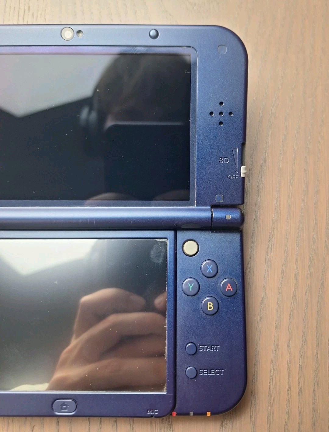 New Nintendo 3DS XL Metallic Blue Charger + 32GB SD Card | Region Free TOP IPS