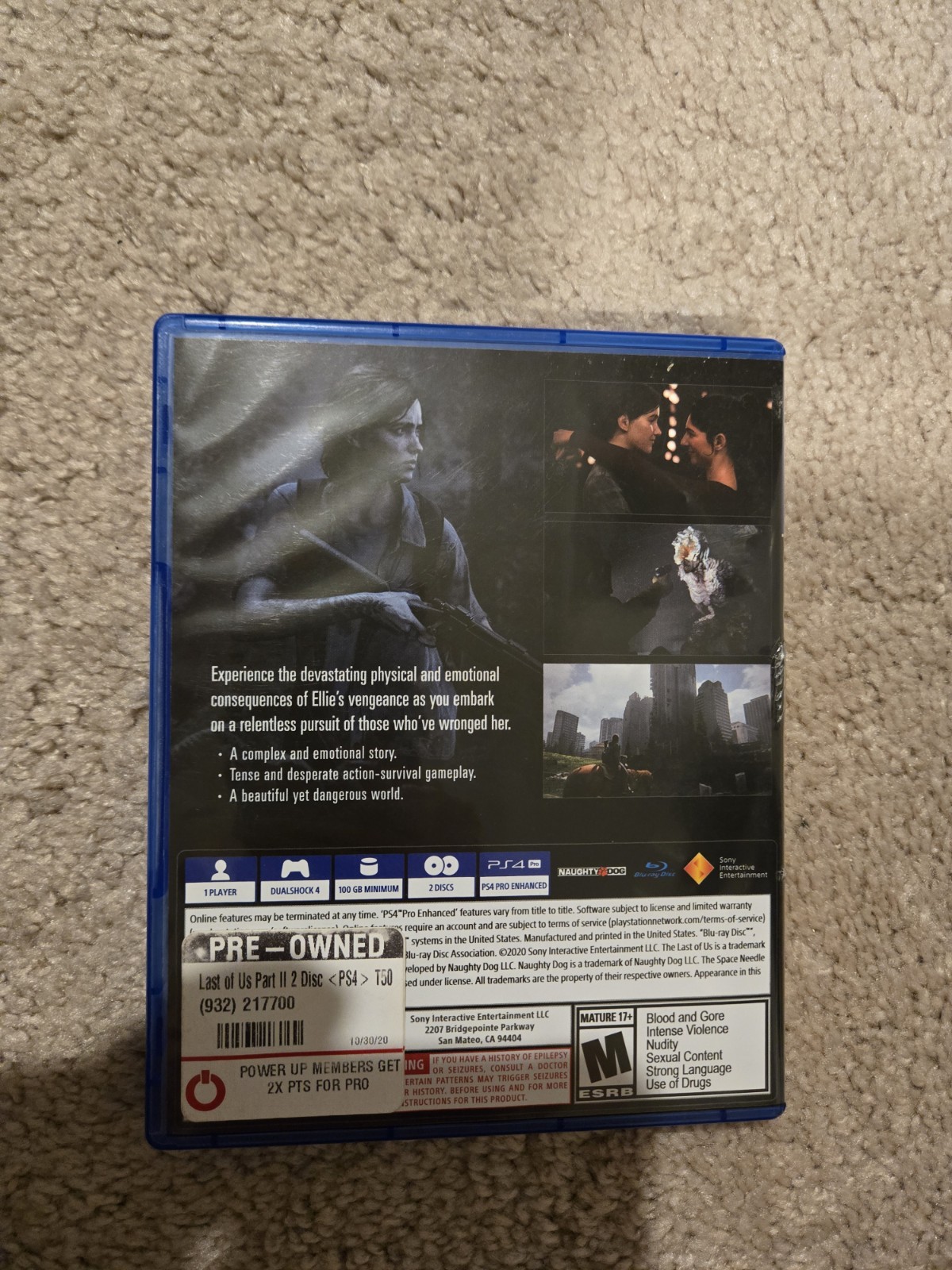 The Last of Us Part II – PS4 PlayStation 4