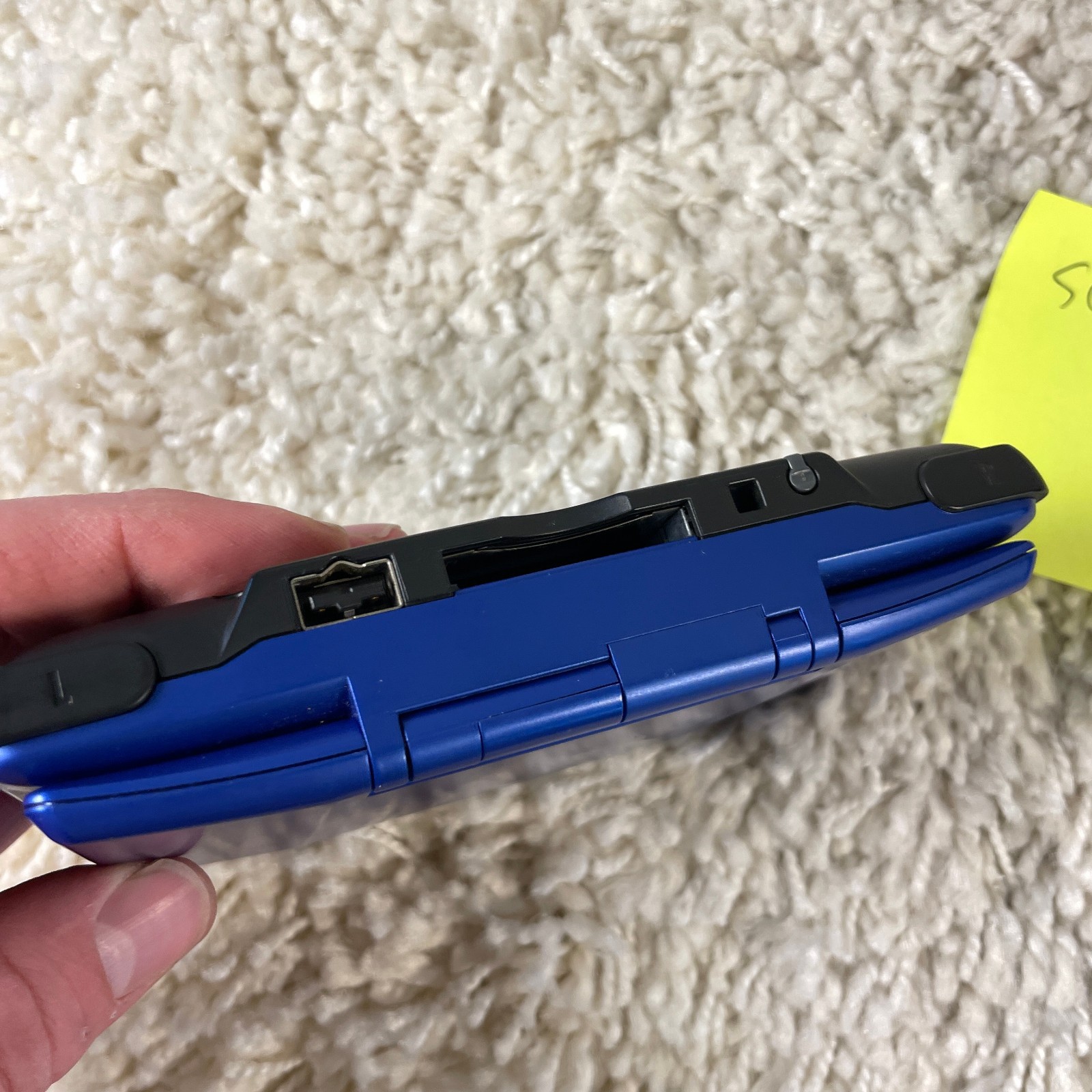 Nintendo DS Original NTR-001 Cobalt Blue Handheld Console System READ
