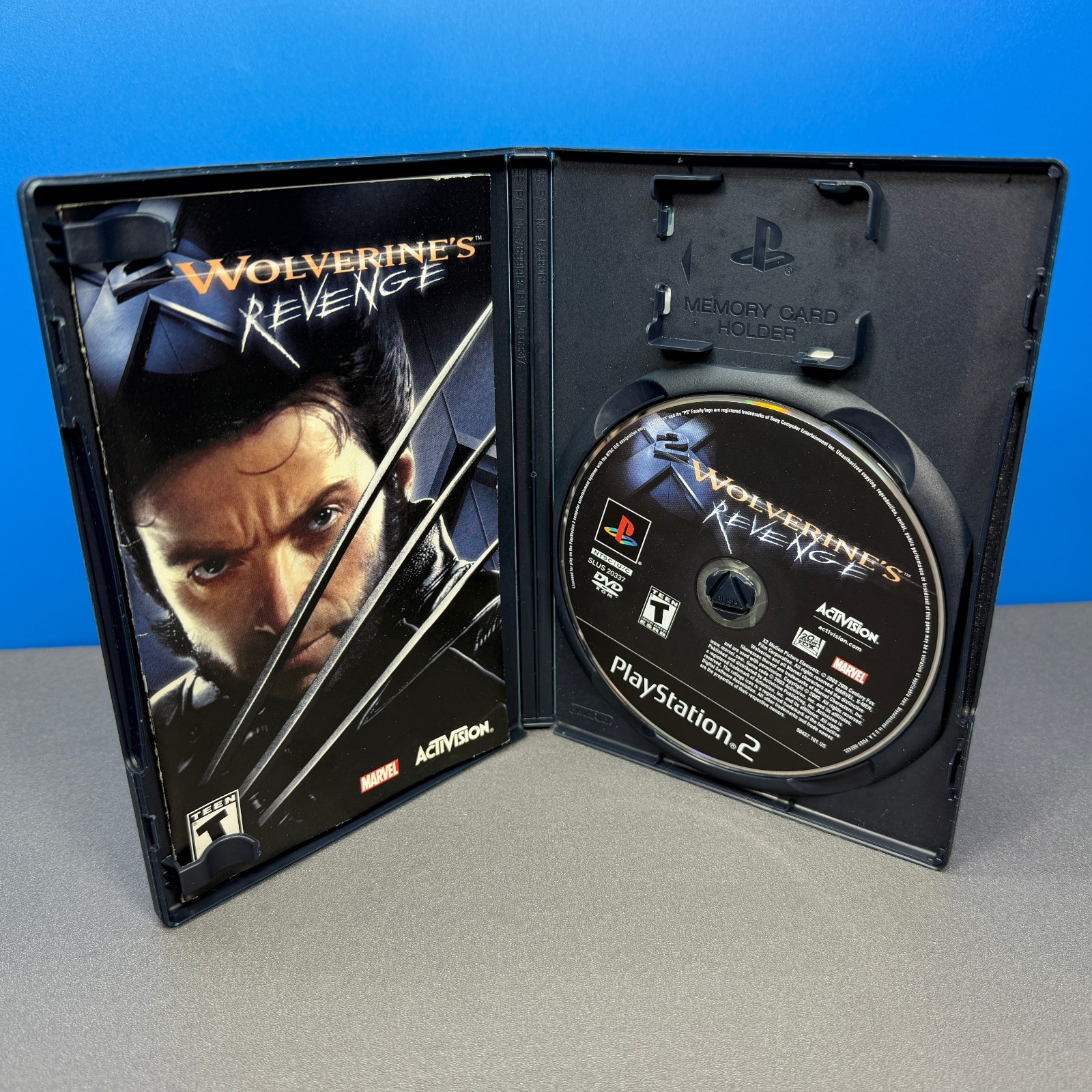 PS2 PLAYSTATION 2 X2 WOLVERINE’S REVENGE X-MEN GAME X-2 MARVEL COMPLETE CIB