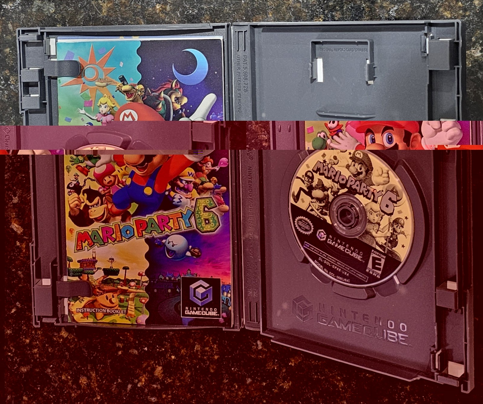 Mario Party 6 Nintendo Gamecube Complete CIB W/ Case Manual & Inserts