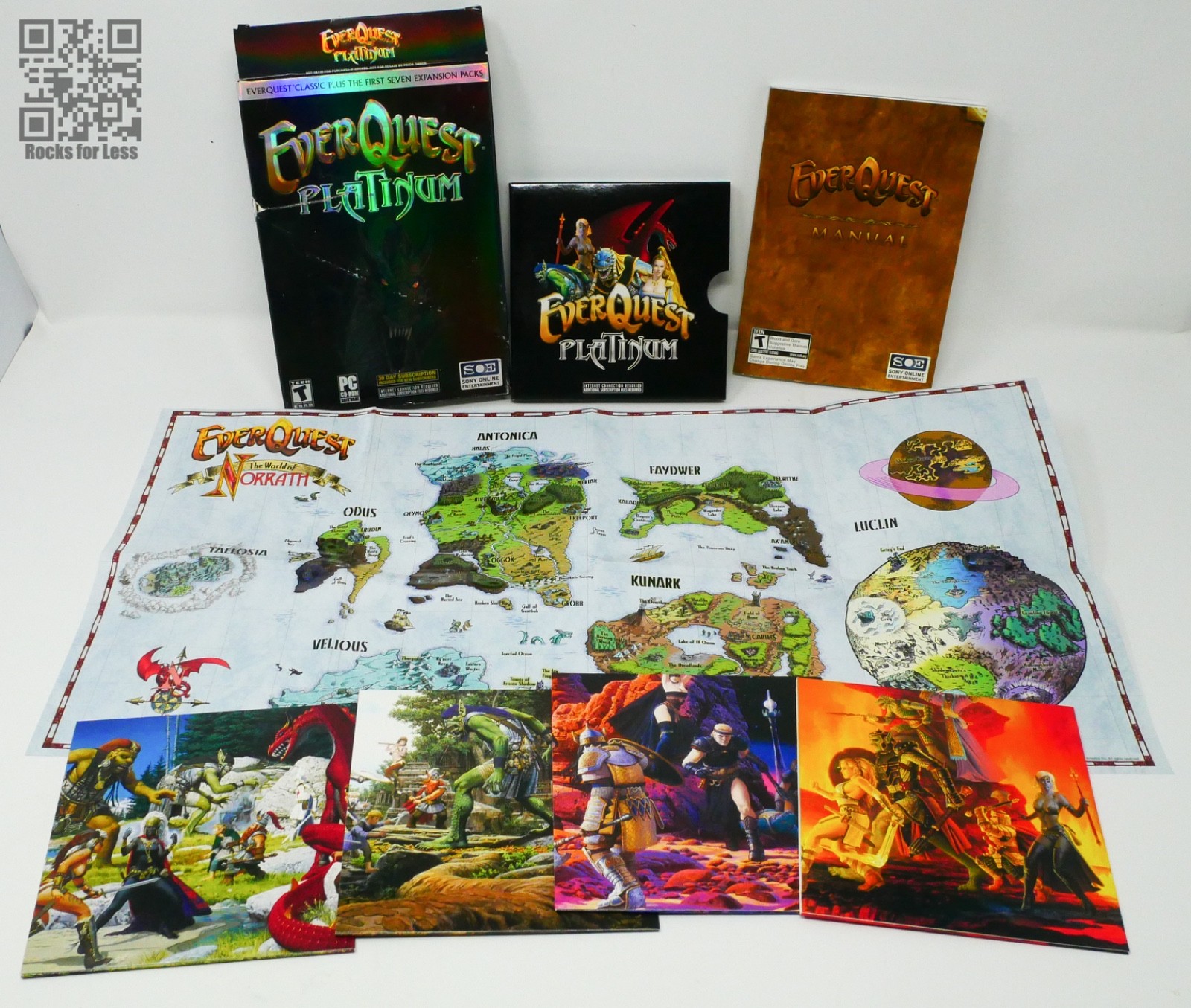 EverQuest: Platinum (PC, 2004) – COMPLETE IN BOX – EUC