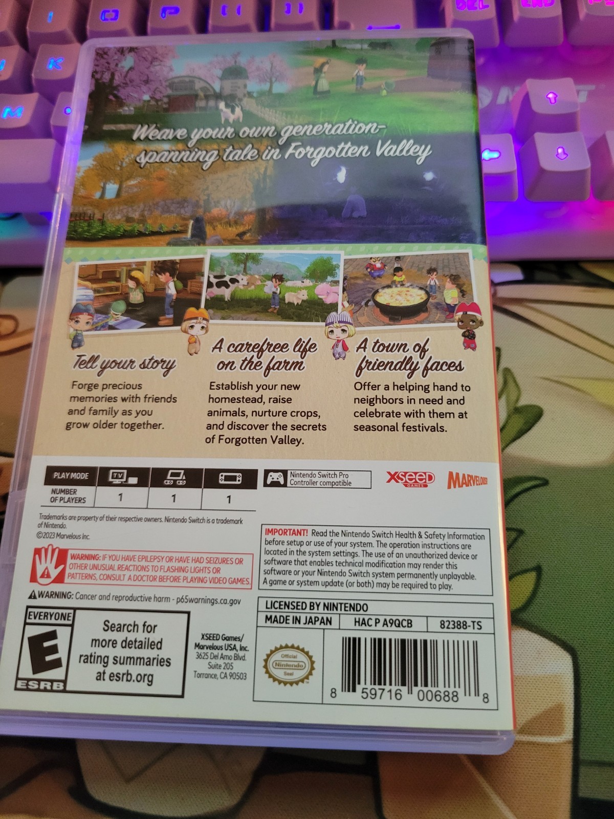 Story of Seasons: A Wonderful Life – Nintendo Switch
