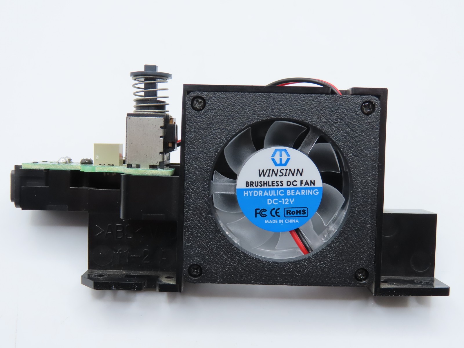 Nintendo GameCube Fan Assembly color changing multi colored light mod DEMO VIDEO